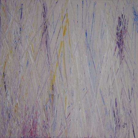 soleil d'hiver..... 40/40 acrylique textur&eacute;e