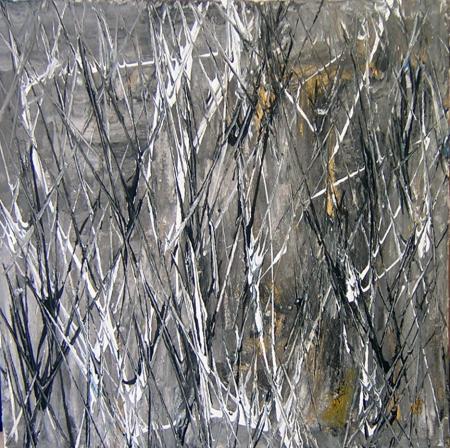 enigme.....40/40 acrylique textur&eacute;e