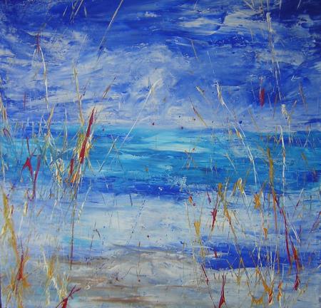 mer que je t aime....80/80 acrylique